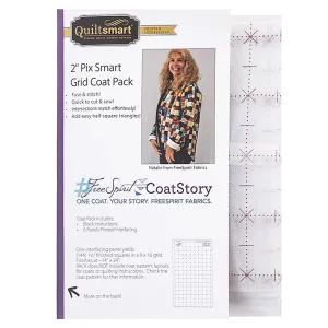 Quiltsmart 2" Grid Fusible Interfacing Coat Pack