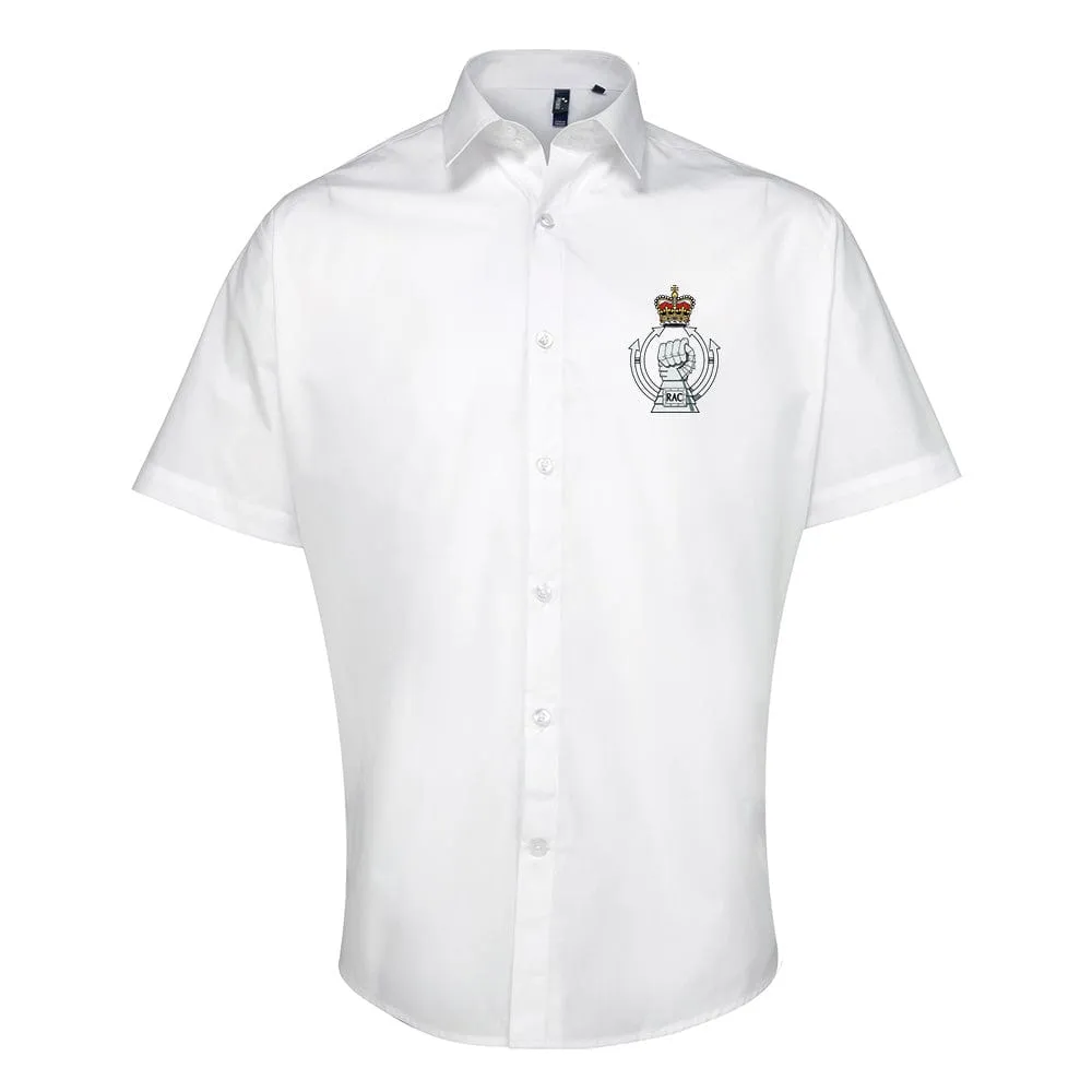 Royal Armoured Corps Embroidered Short Sleeve Oxford Shirt