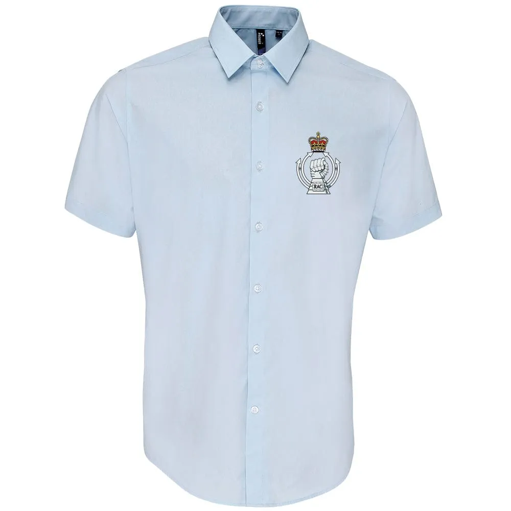 Royal Armoured Corps Embroidered Short Sleeve Oxford Shirt