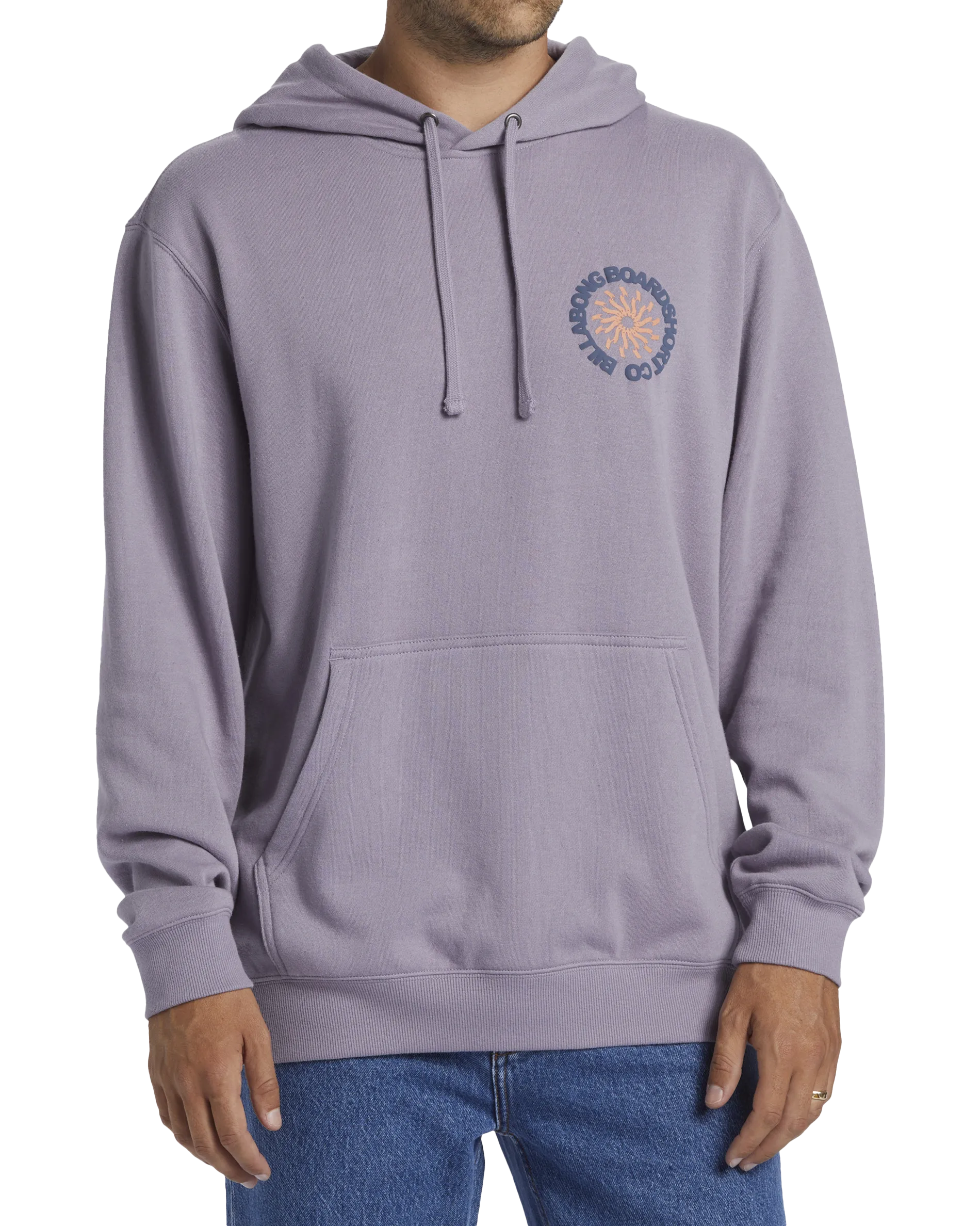 Short Sands Hoodie in Purple Ash