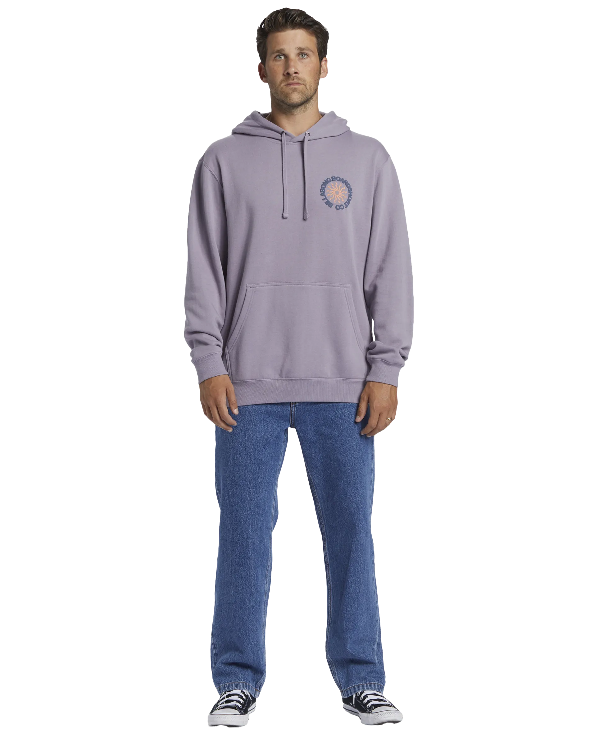 Short Sands Hoodie in Purple Ash