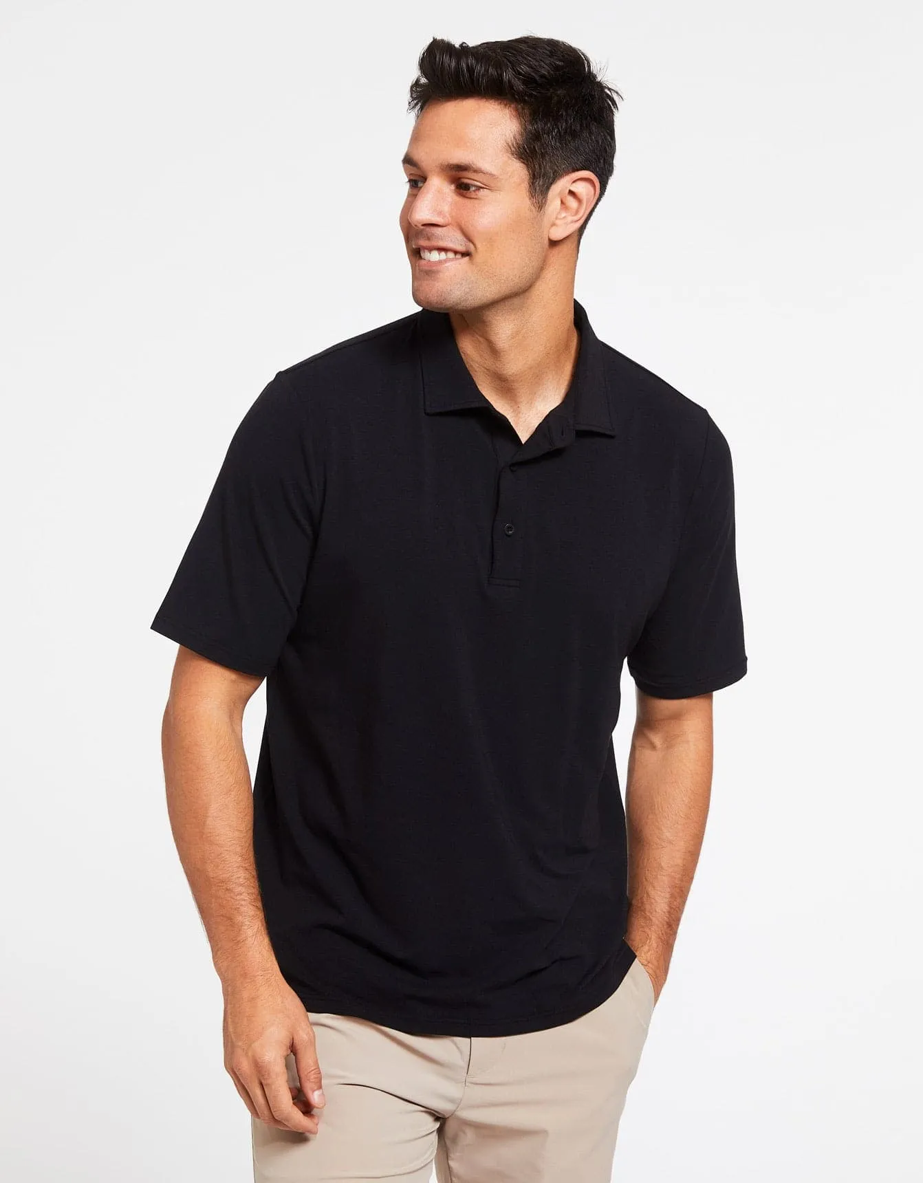 Short Sleeve Polo Shirt UPF 50  Sensitive Collection