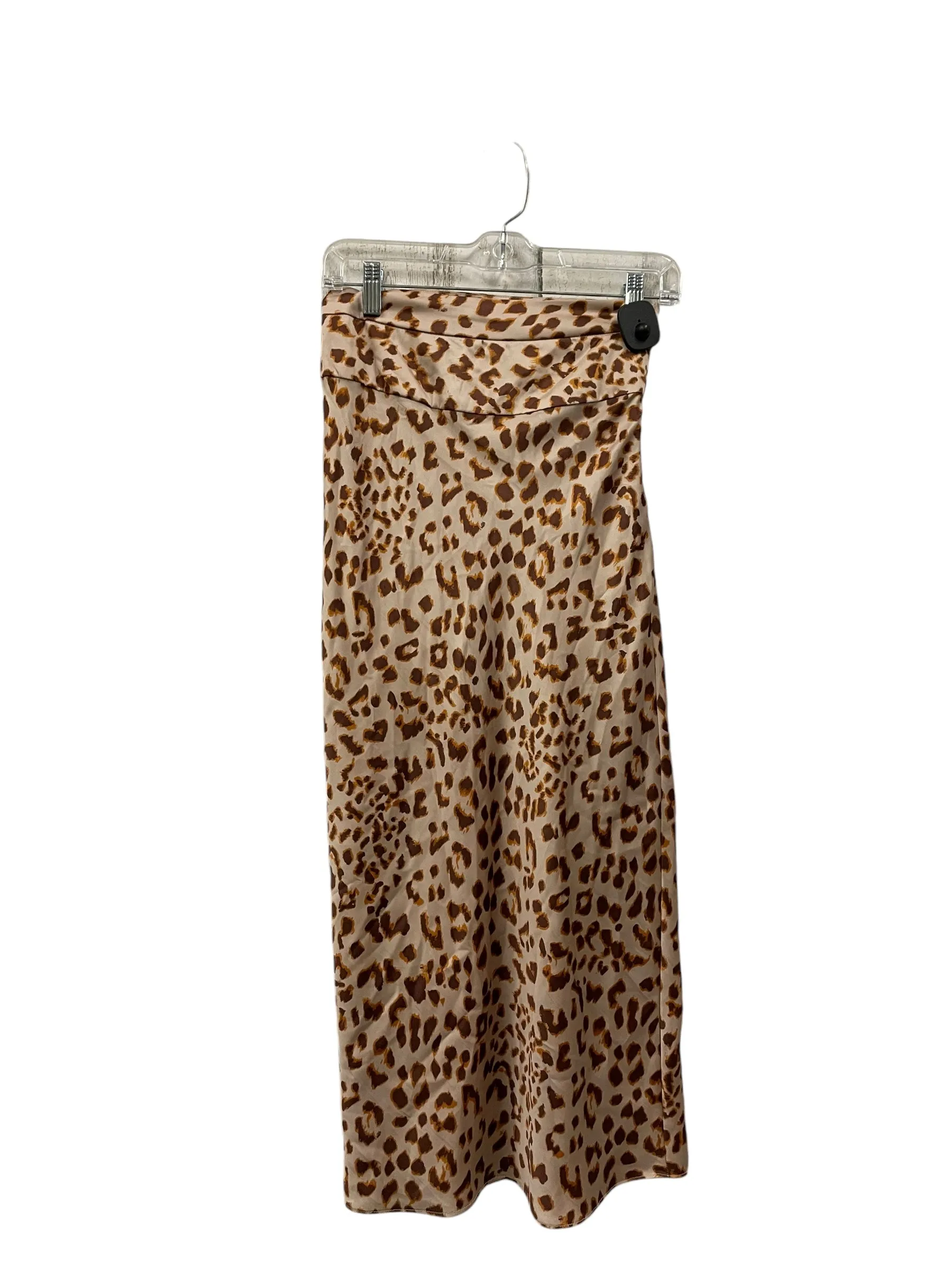 Skirt Maxi By Free People In Animal Print, Size: 0