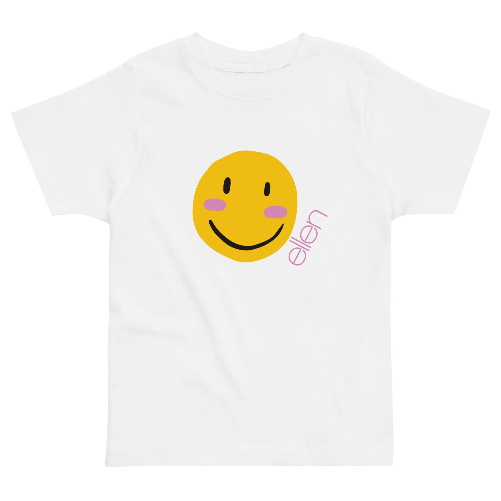 Smile Toddler Tee- White