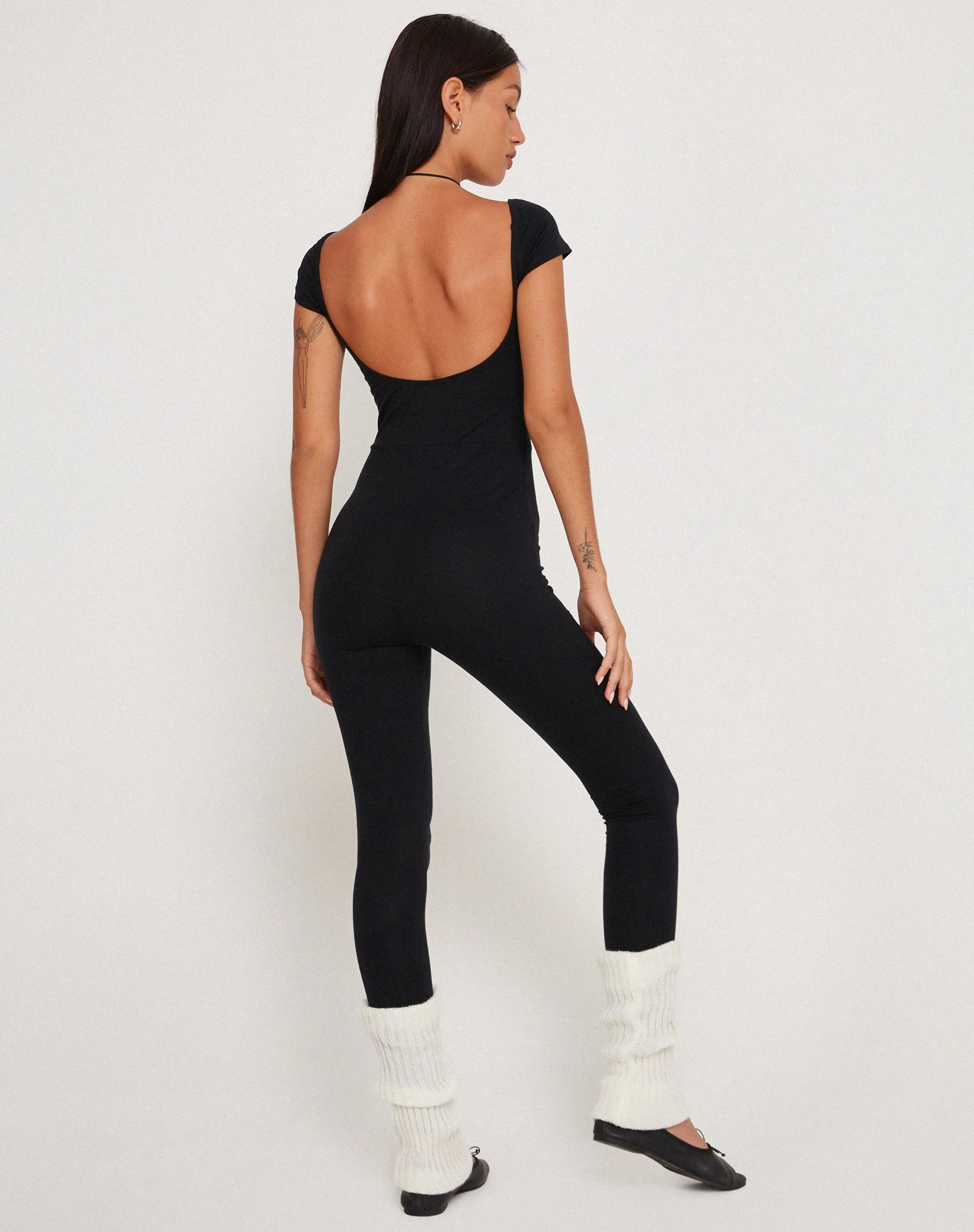 Sovana Unitard in Black