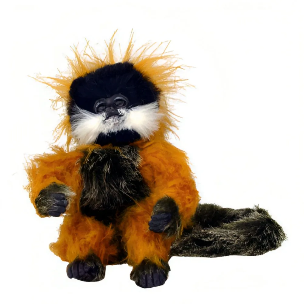 The Ashton-Drake Galleries Amazon Finger Monkey Doll Collection Issue #7: 'Little Zarina' Doll with Faux Fur Hand-Painted and Golden-Mantled Tamarin Inspired by Angelica Holm 5.25-Inches