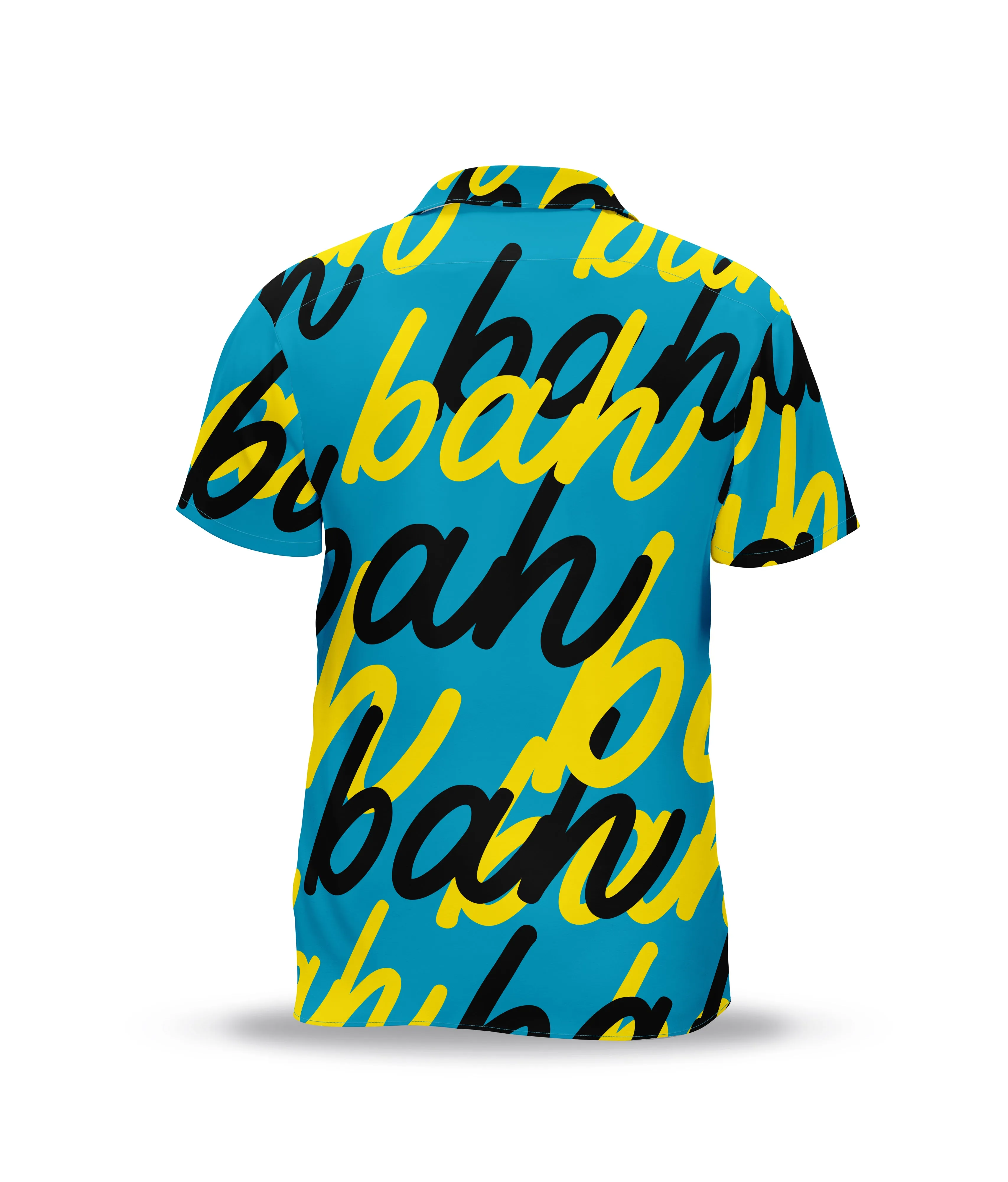 The Bah Script Collection (Independence) Button Down - Aqua