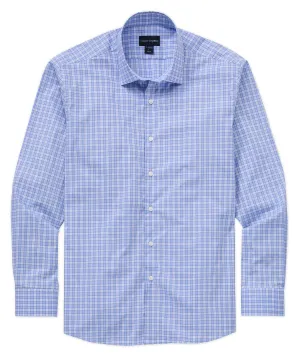 Triple Windowpane Check Sport Shirt