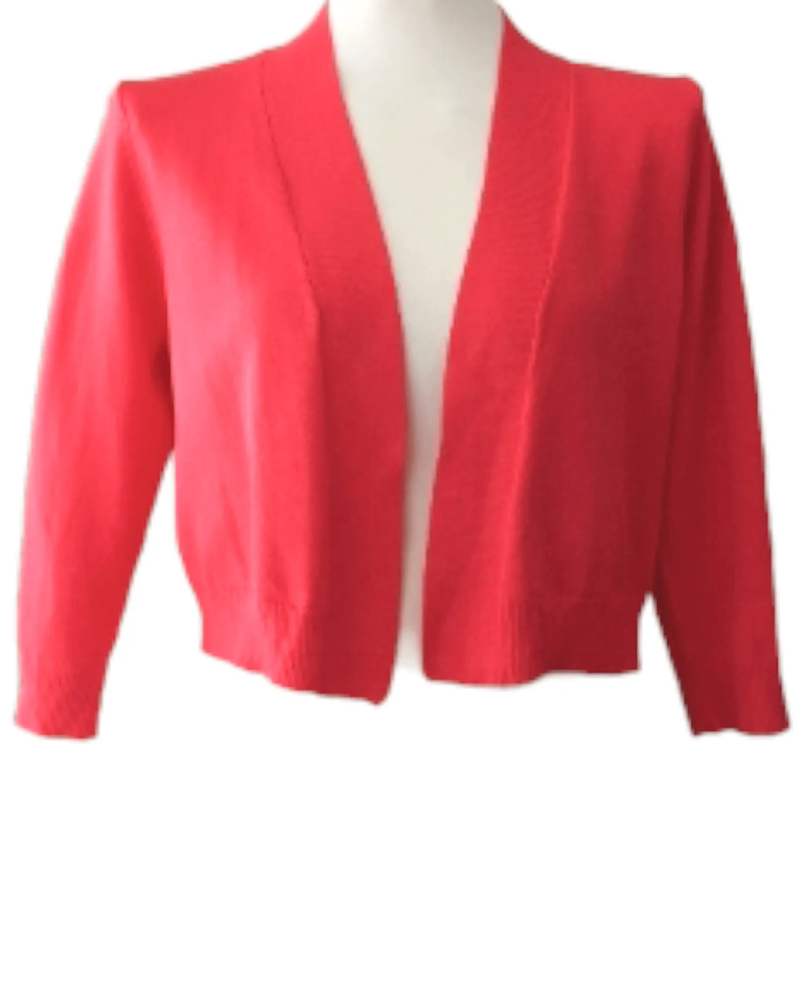 Warm Spring Coral Reef Open Cardigan