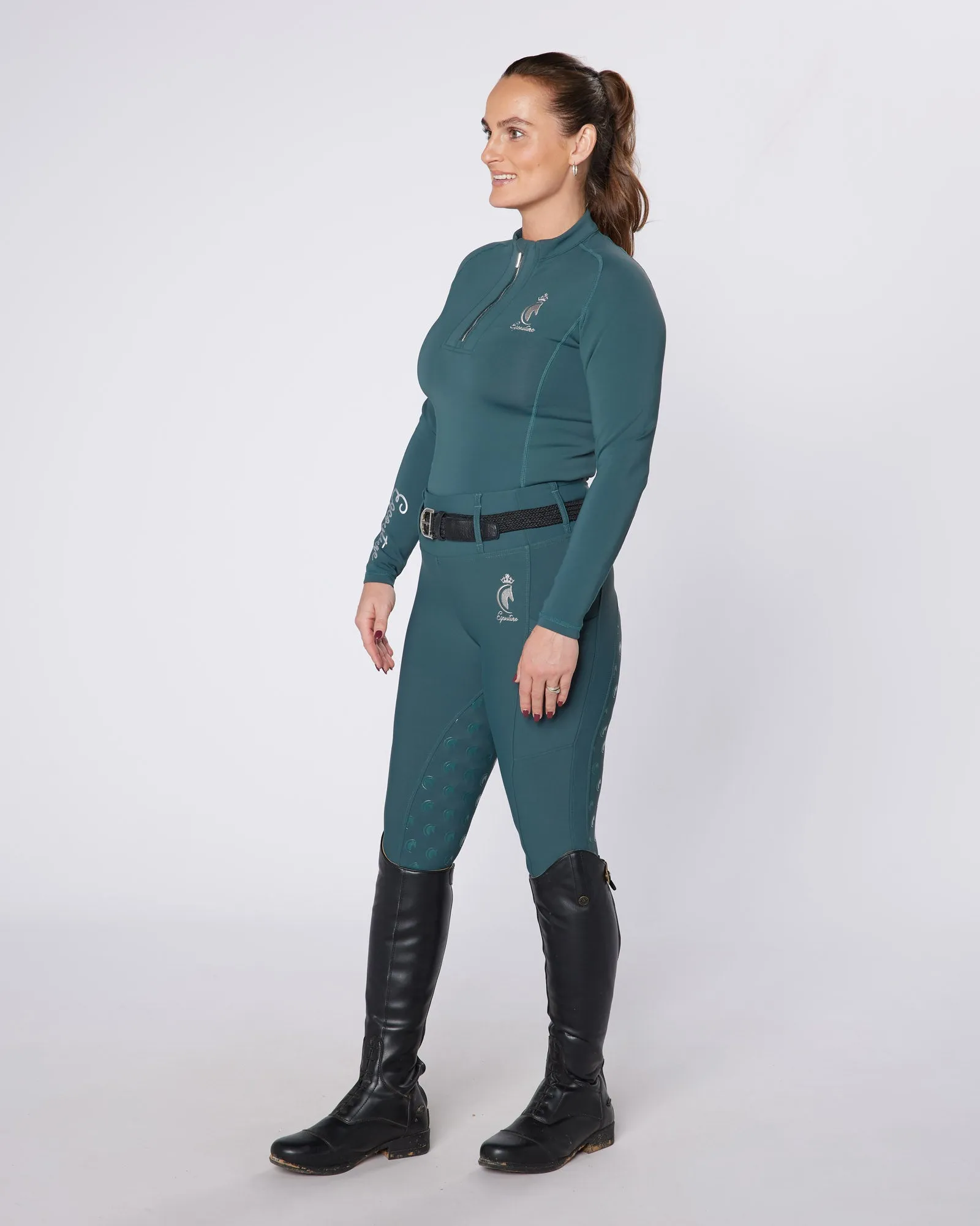 WINTER Equestrian Technical Base Layer - EMERALD