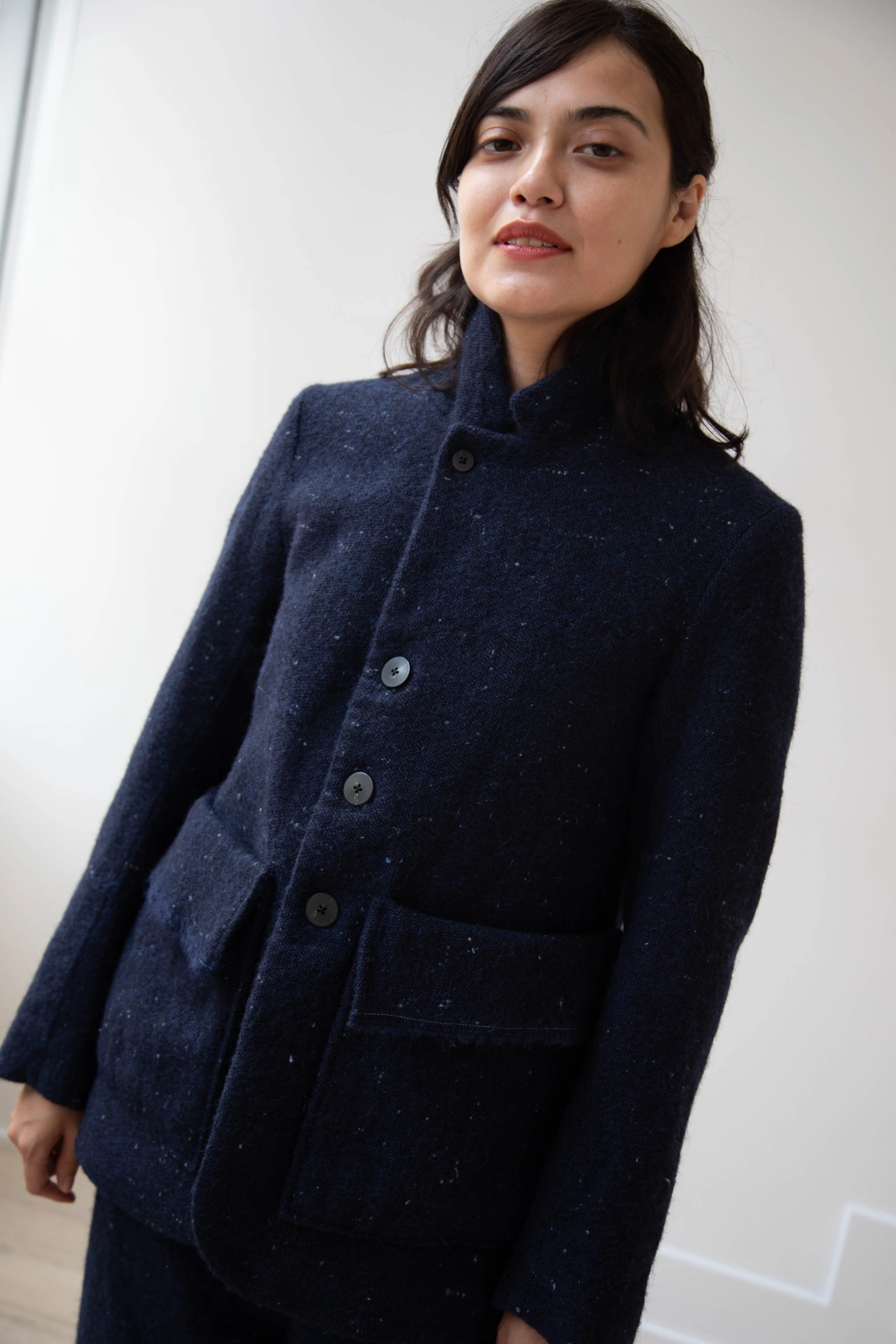 Wright & Doyle | Lucien Jacket in Encre Blue