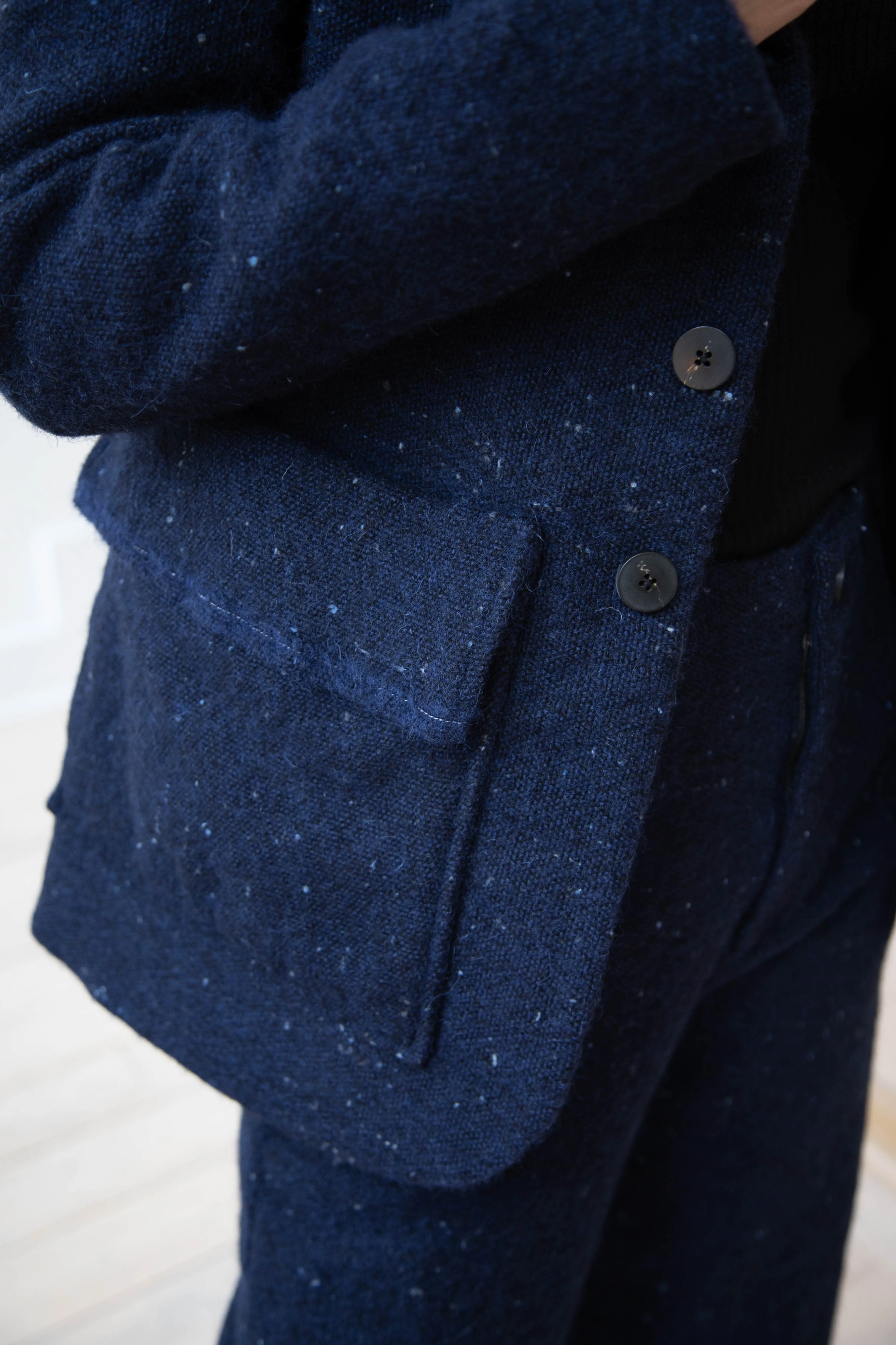 Wright & Doyle | Lucien Jacket in Encre Blue